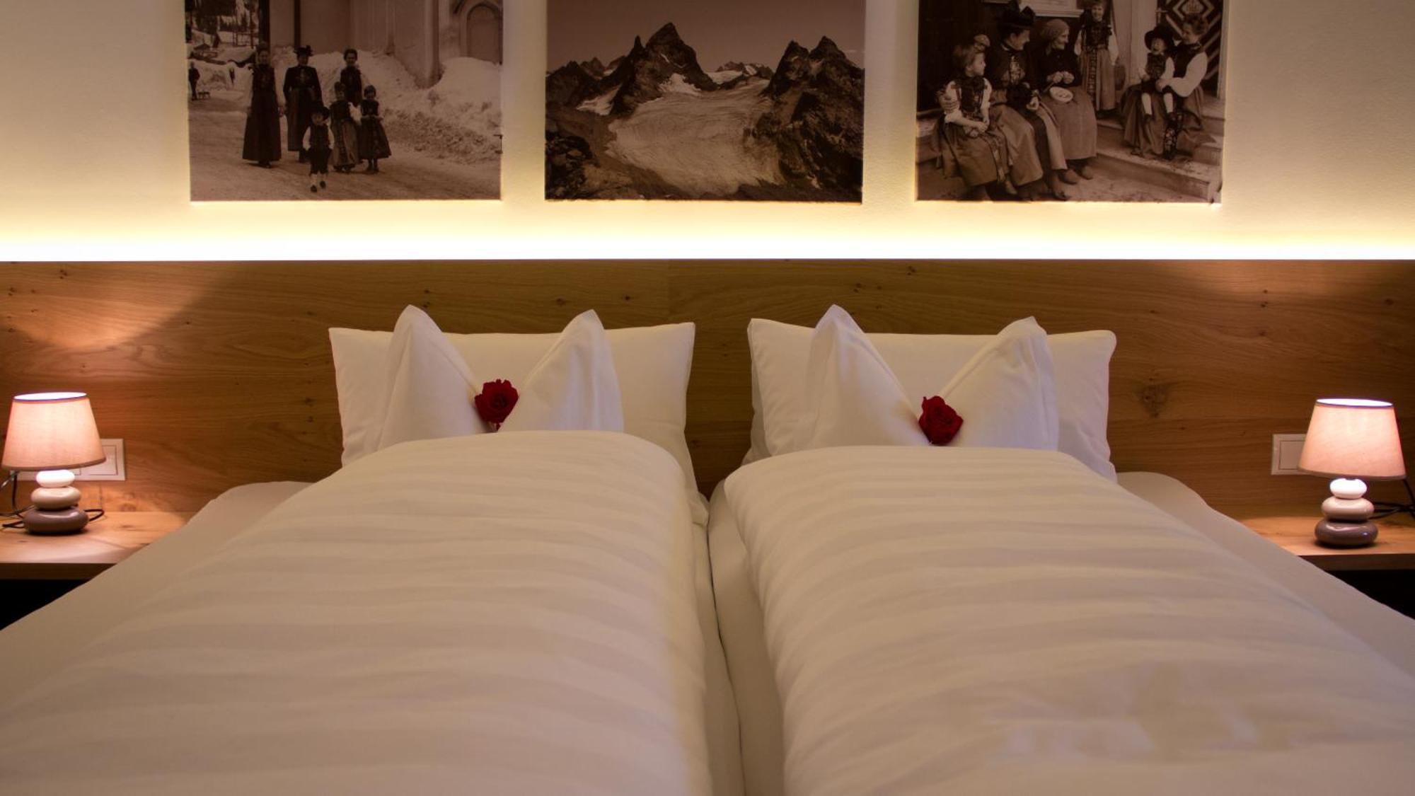 Pension Christophorus Hotel Garni Partenen Bagian luar foto