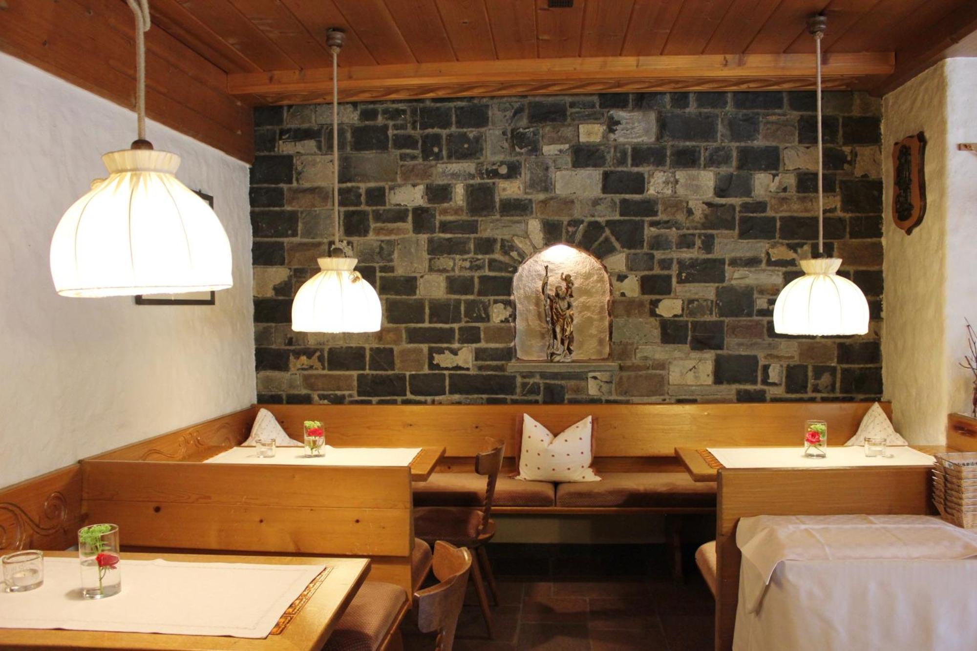 Pension Christophorus Hotel Garni Partenen Bagian luar foto